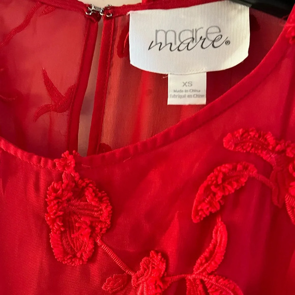 Anthropologie Amal Textured Mini Dress by Mare - Picture 4 of 7